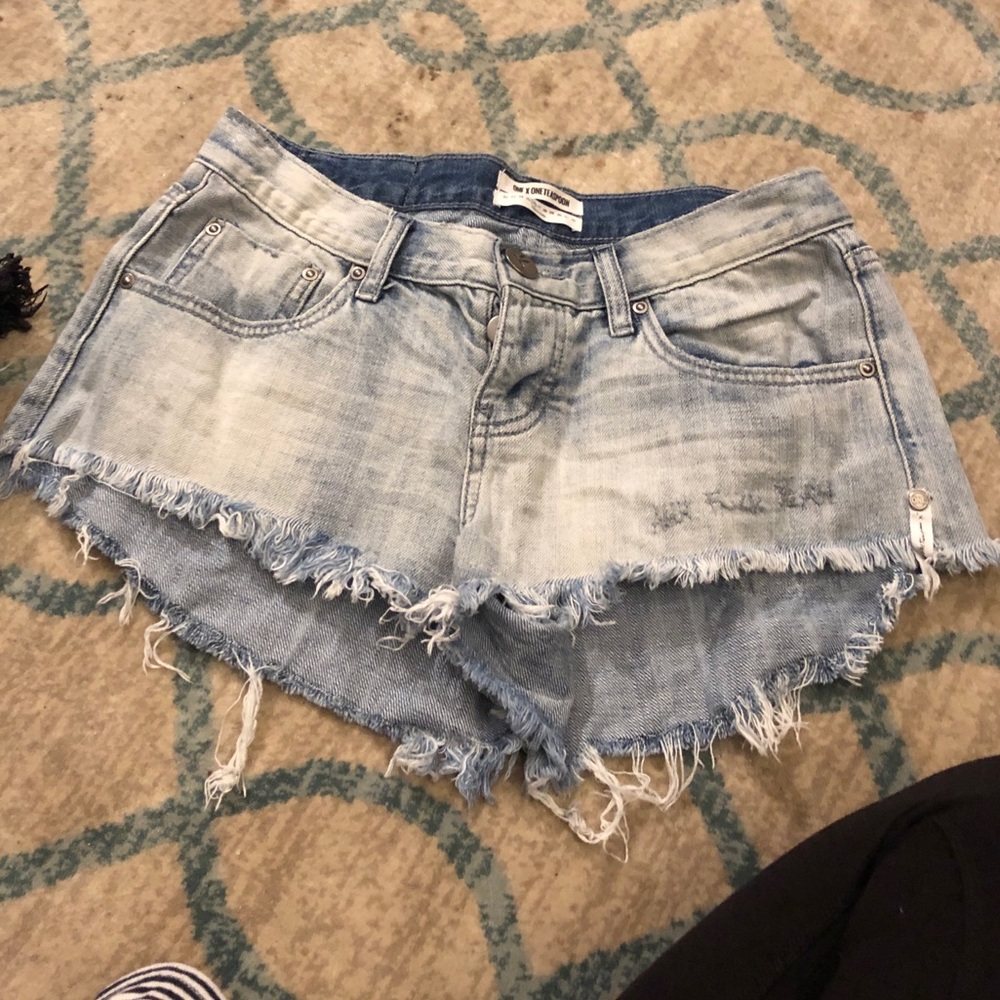 One Teaspoon light wash denim Bonitas